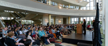 AMY FITTERER RECEIVES AWARD